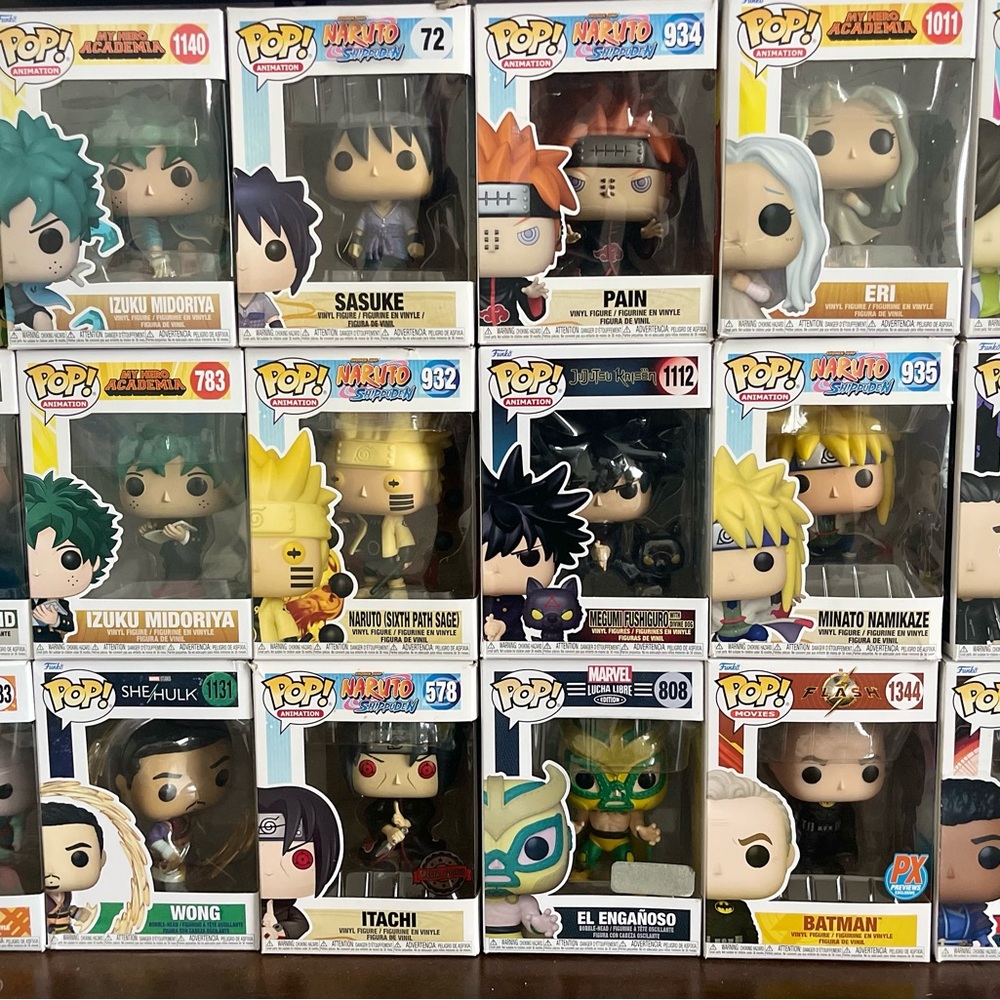 Funko Pop Vinyl Figures - Multicolor Collection